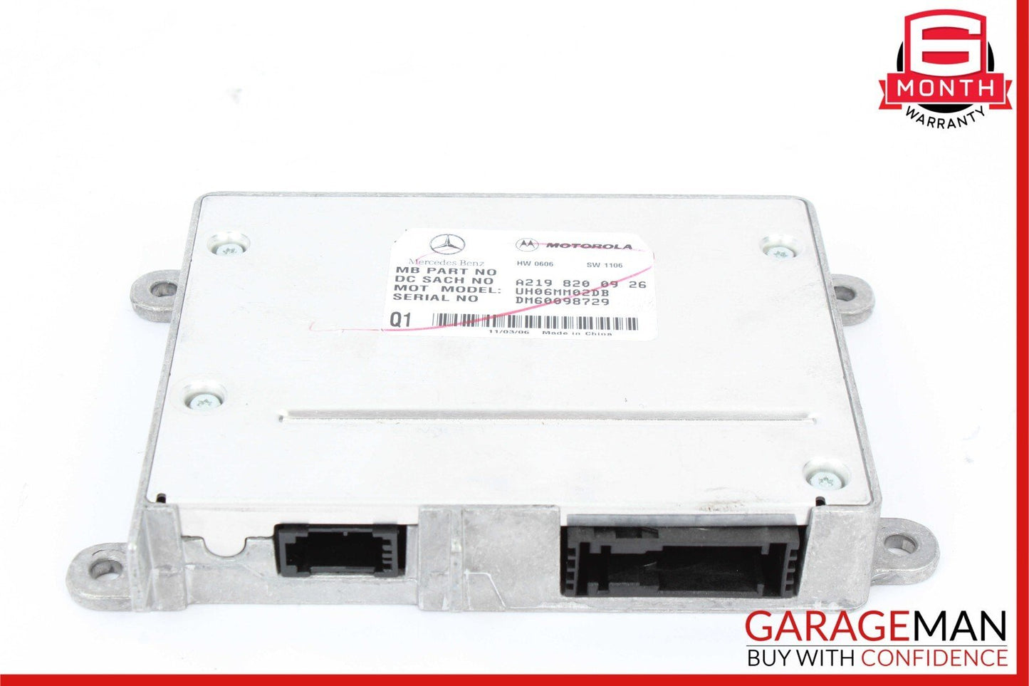 06-09 Mercedes X164 GL450 4MATIC CLS350 Communication Control Module Unit OEM