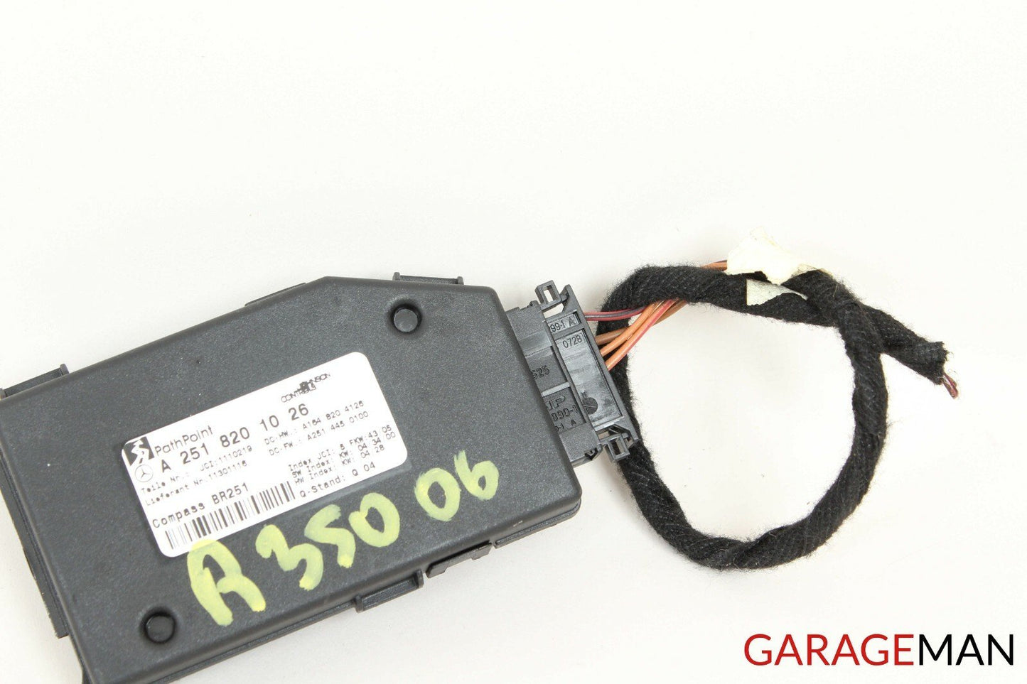 06-09 MERCEDES W251 R350 COMPASS COMPUTER CONTROL MODULE Q04 OEM