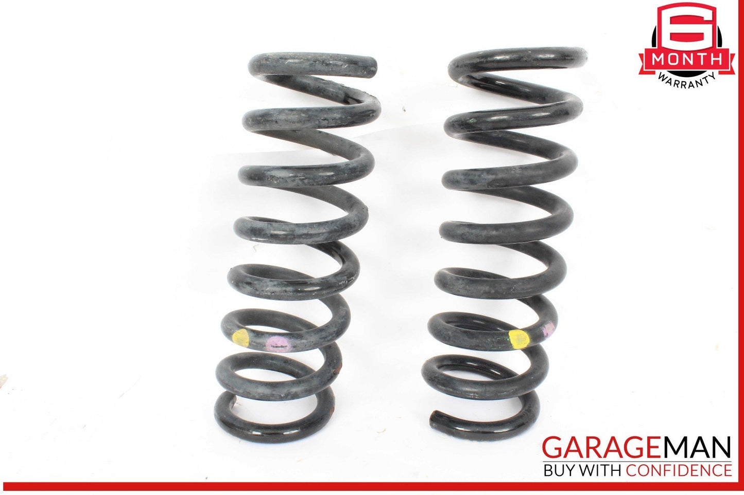12-18 Mercedes W218 CLS550 Rear Right and Left Suspension Coil Spring Set OEM