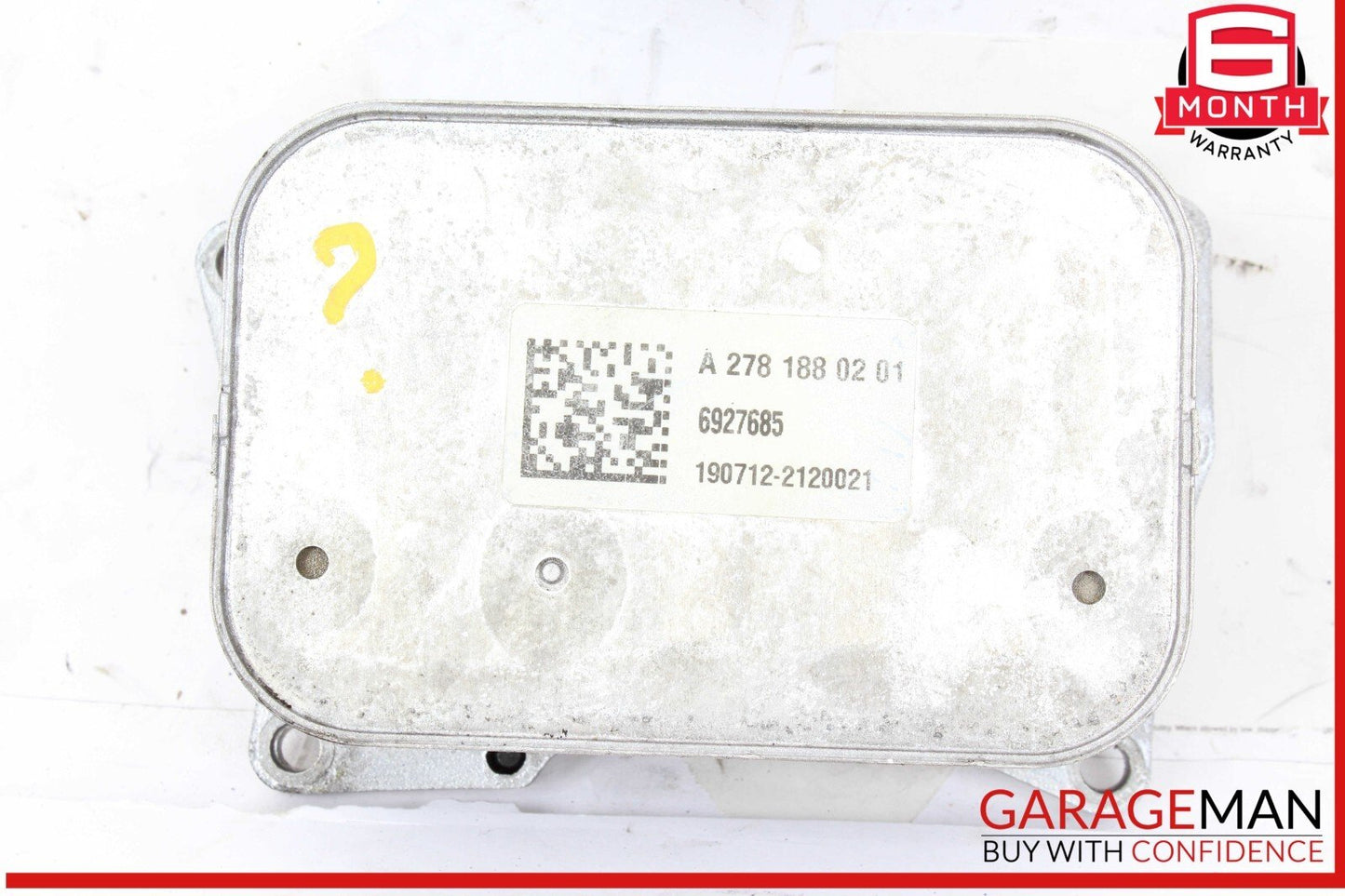 11-20 Mercedes W221 S550 CL550 E550 Engine Motor Oil Cooler OEM