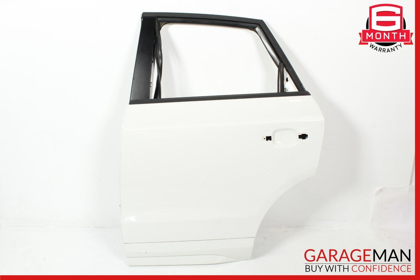 15-18 Audi Q3 Rear Left Driver Side Door Shell Cover Panel White OEM