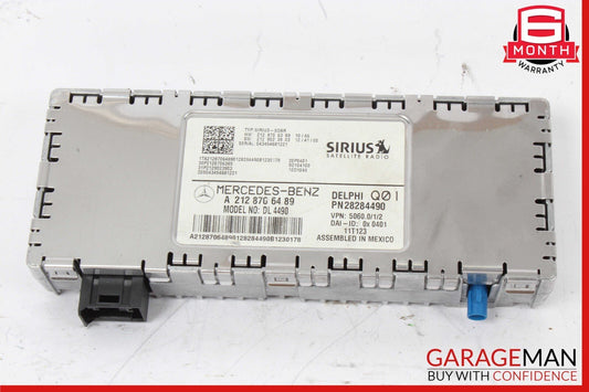 10-17 Mercedes E350 SLK250 C250 Sirius Satellite Radio Receiver DL4490