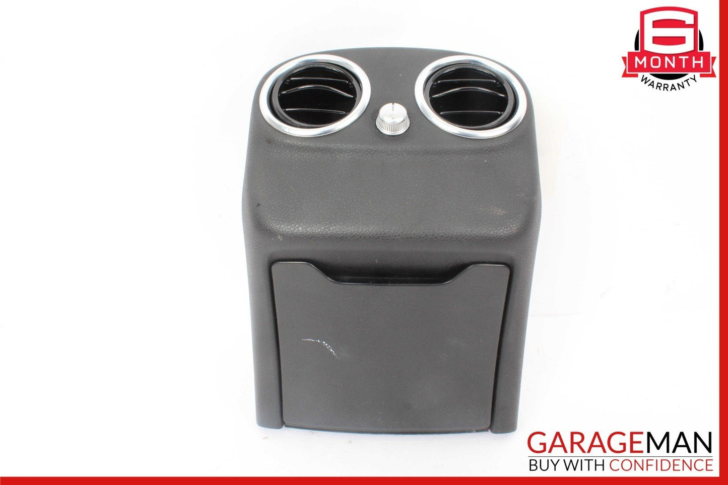 15-20 Mercedes W205 C300 C350e Rear Center Console A/C Air Vent Assy Black OEM