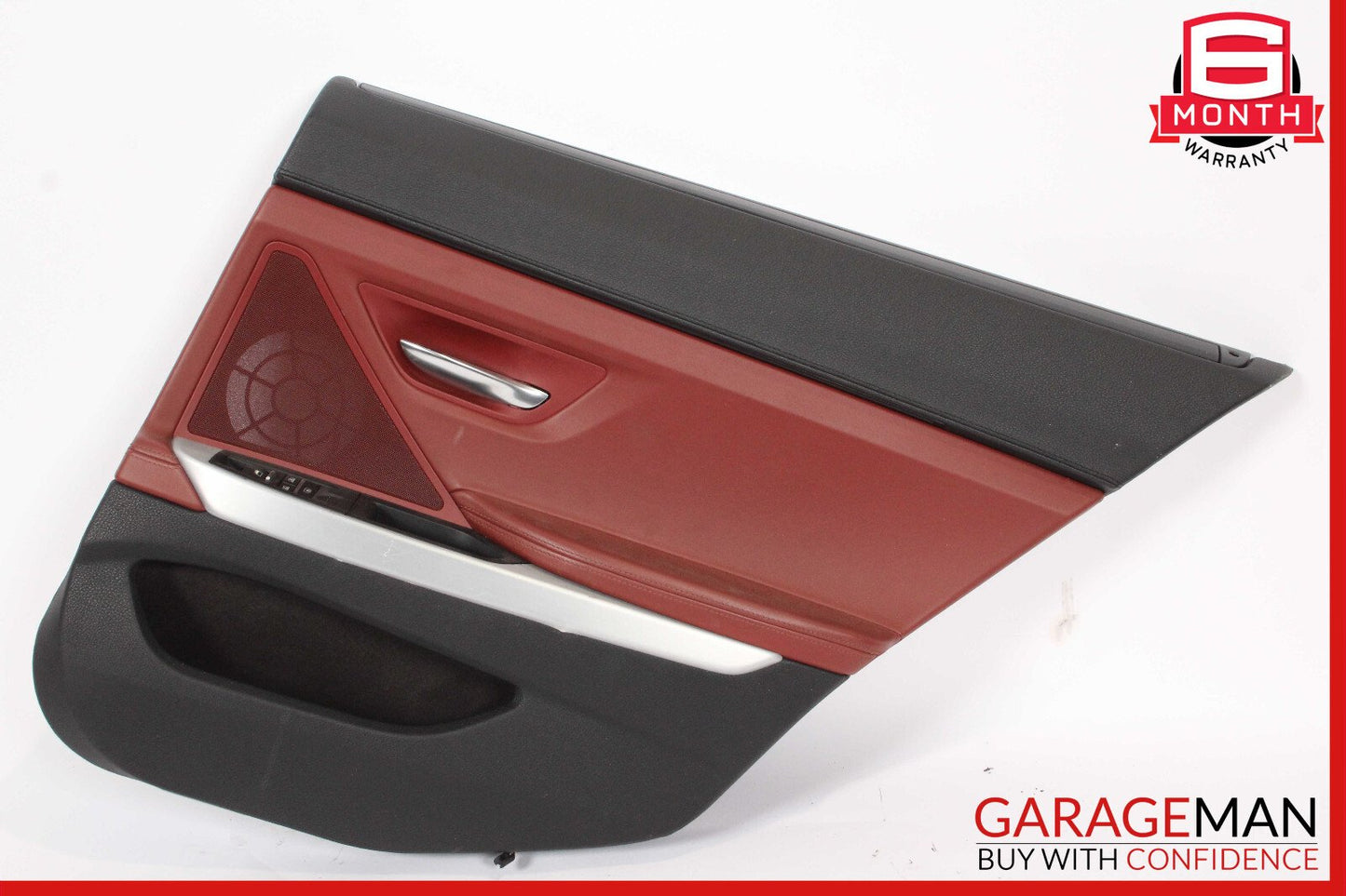13-19 BMW 650i F06 Rear Right Side Passenger Side Interior Door Panel OEM