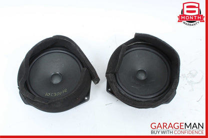 08-18 Mercedes W204 C300 Door Audio Speaker Logic 7 Set of 2 Pc OEM