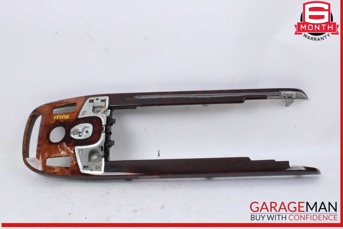 07-09 Mercedes W221 S550 CL600 Center Console Trim Bezel Wood 2216800234 OEM