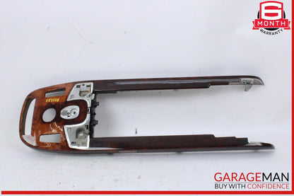 07-09 Mercedes W221 S550 CL600 Center Console Trim Bezel Wood 2216800234 OEM