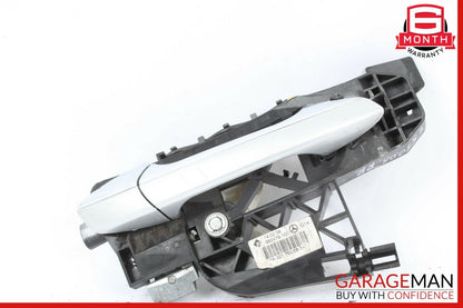 07-13 Mercedes W221 S550 Rear Right Side Keyless Go Exterior Door Handle Silver