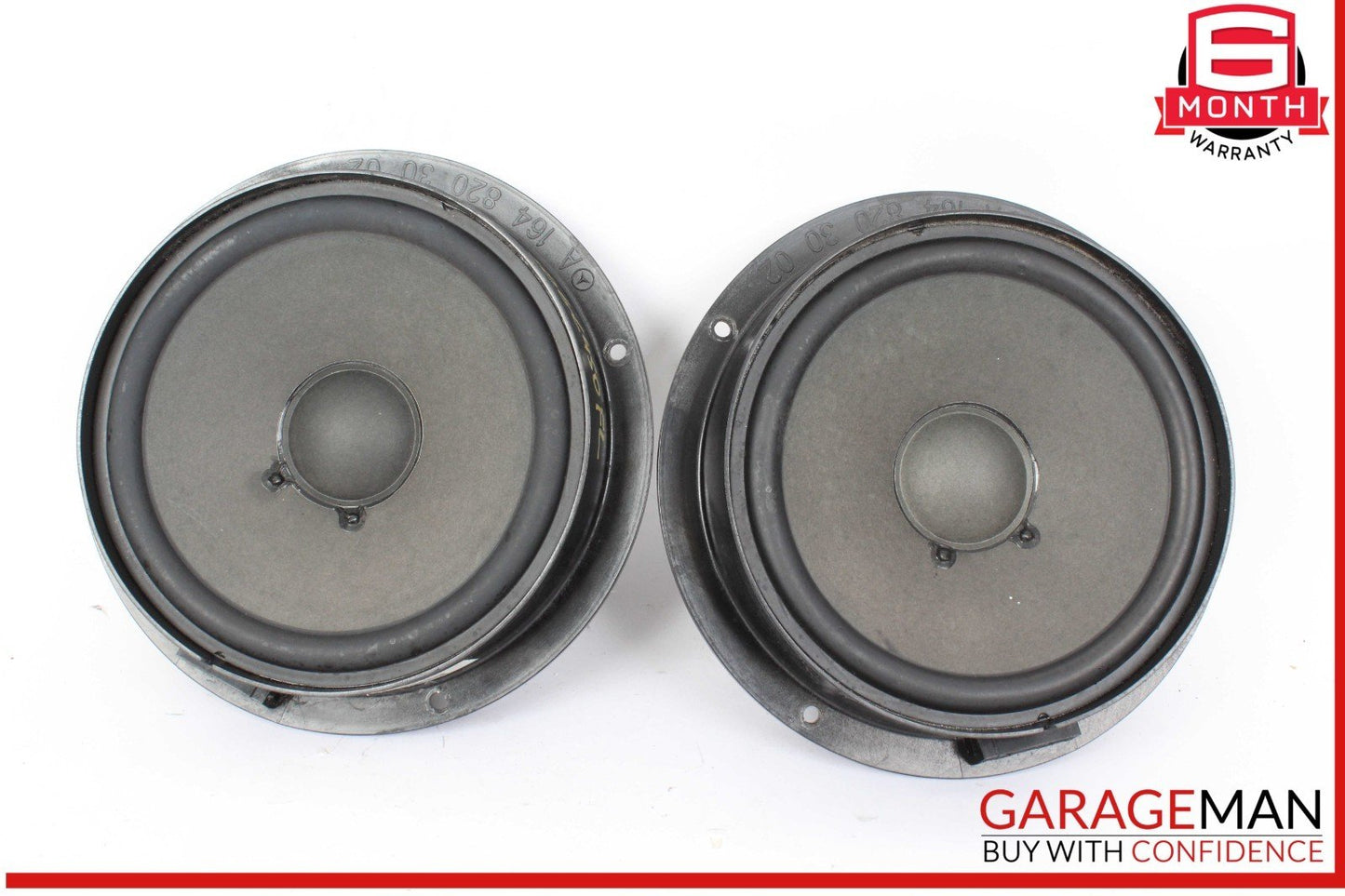06-12 Mercedes X164 GL450 Left & Right Door Sound Audio Speakers Set of 2 OEM