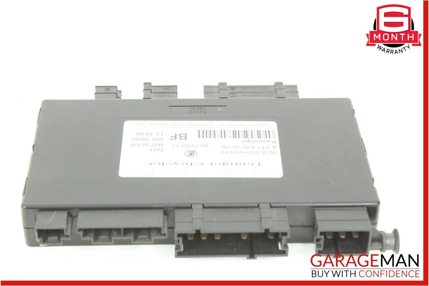 03-11 Mercedes W211  E550 E63 AMG Front Right Under Seat Control Module OEM