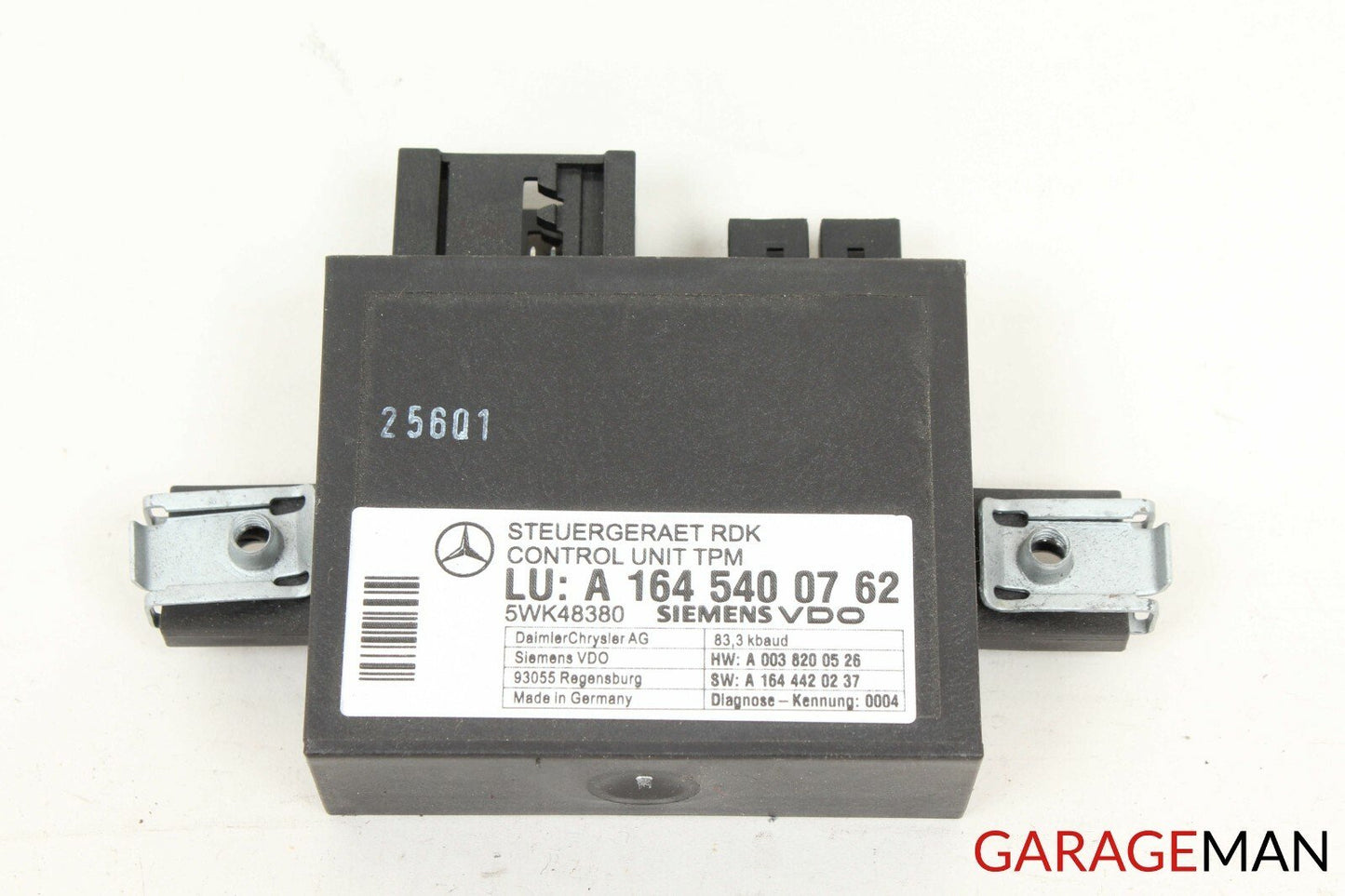 06-11 Mercedes W219 CLS550 E550 SL55 TPMS Tire Pressure Control 1645400762 OEM