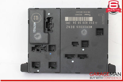 03-12 Mercedes R230 SL500 SL55 AMG Front Left Door Control Module 2308203526 OEM