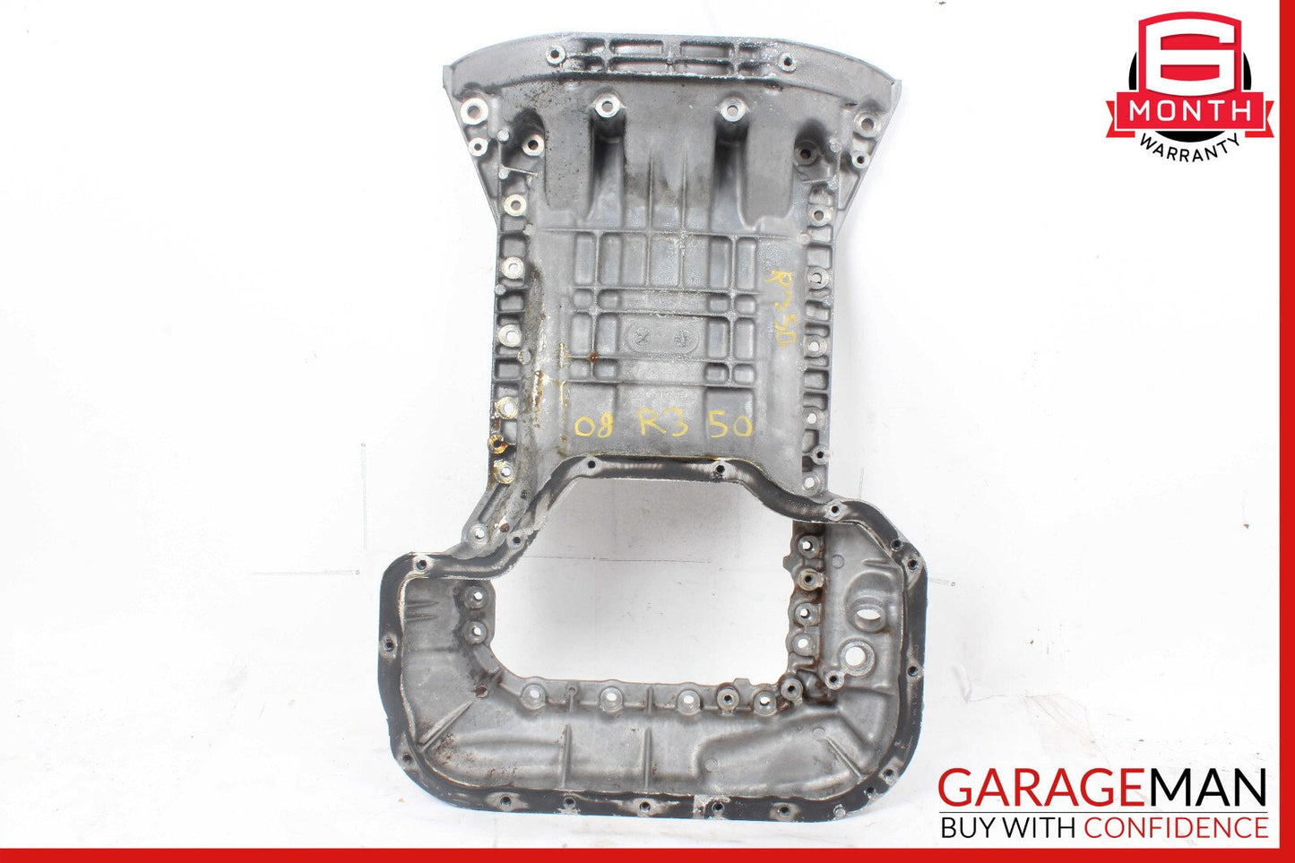06-13 Mercedes W251 R350 Engine Upper Oil Sump Baffle Pan 2720142002 OEM