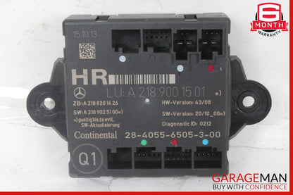 08-18 Mercedes W204 C250 E550 Rear Right Side Door Control Module Unit OEM
