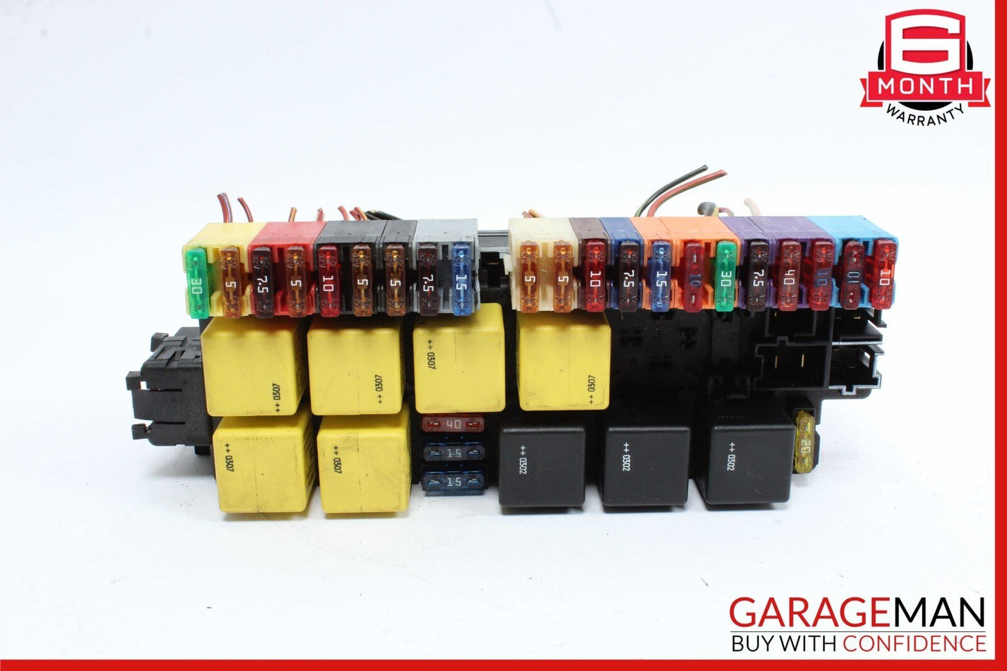03-12 Mercedes R230 SL55 AMG SLR Front Left SAM Fuse Box Control Module OEM
