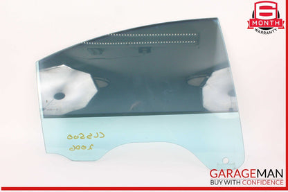 06-11 Mercedes W219 CLS500 CLS550 Rear Right Passenger Side Door Window Glass
