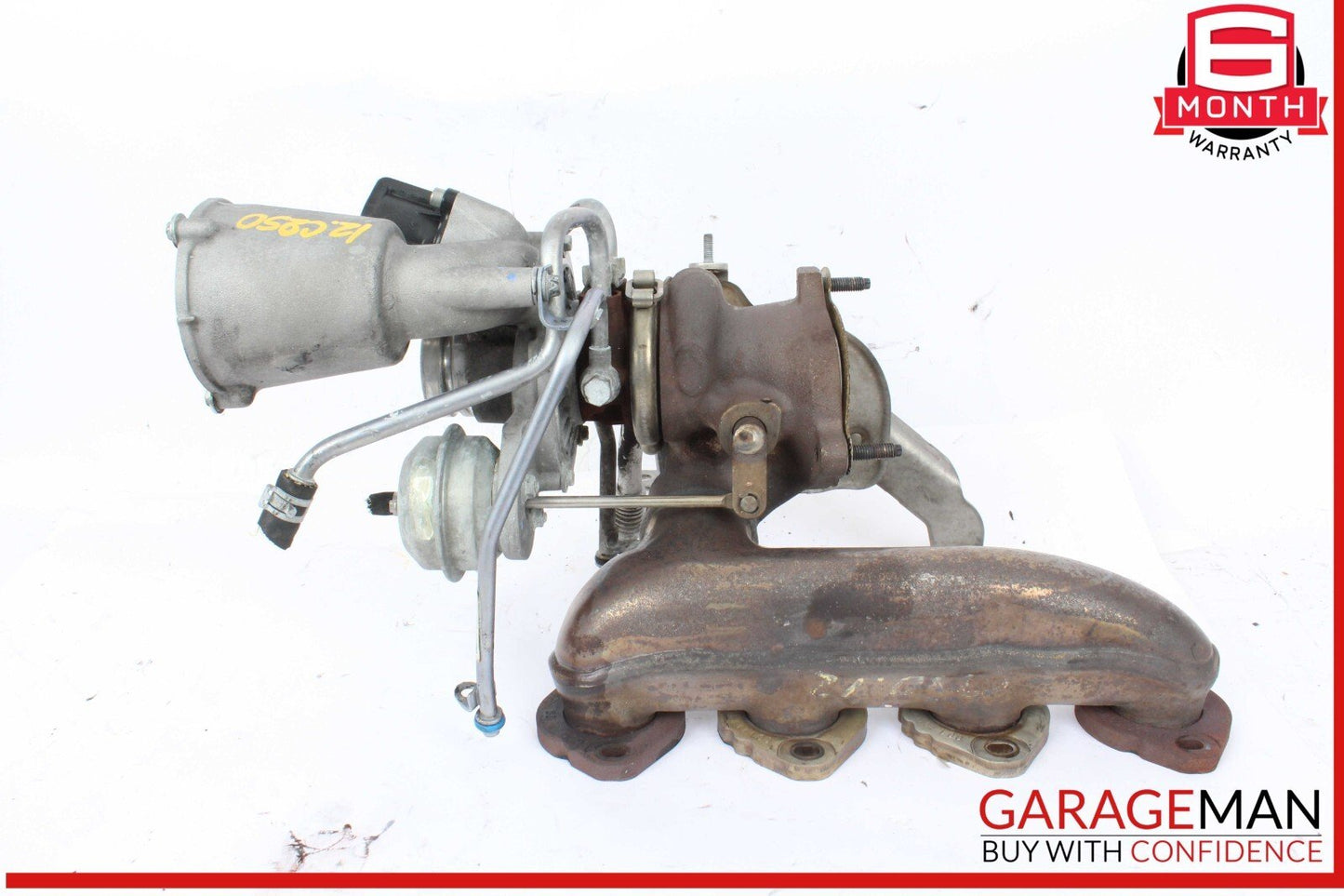 12-15 Mercedes W204 C250 SLK250 1.8L Turbo Turbocharger Manifold Assembly OEM
