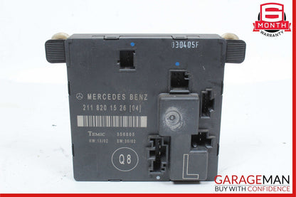 03-06 Mercedes W211 E320 E500 Rear Left Driver Side Door Control Module OEM