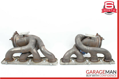 08-14 Porsche Cayenne 957 958 4.8L Right & Left Side Exhaust Manifold Header Set
