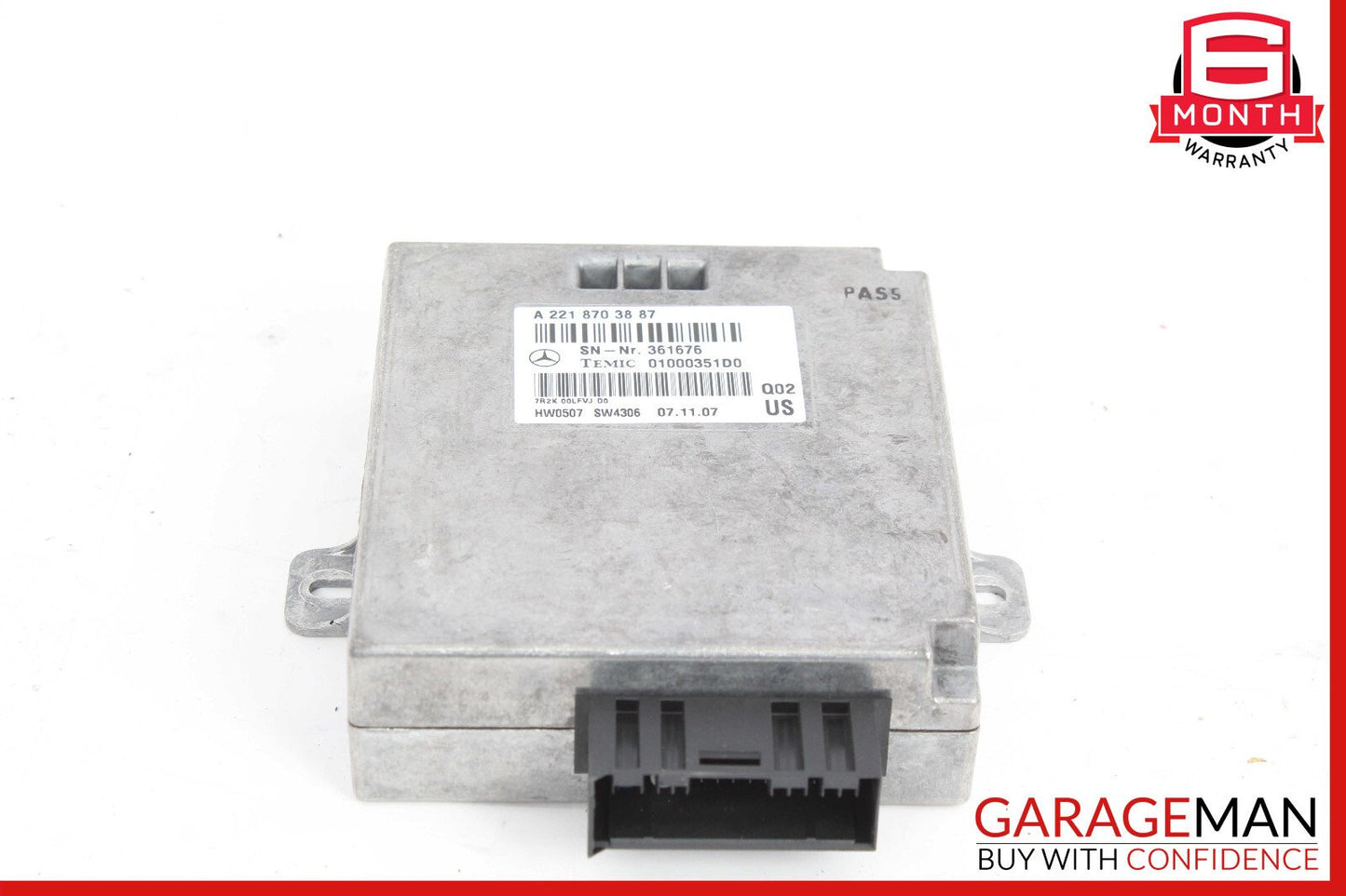 07-14 Mercedes W216 CL550 S550 Voice Language Communication Control Module OEM
