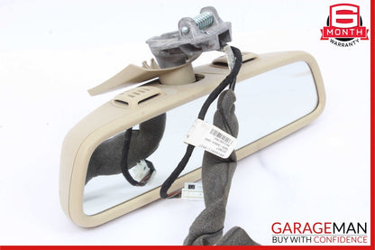 12-14 Mercedes W204 C250 C300 Interior Rear View Mirror Beige OEM