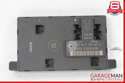 01-07 Mercedes W203 C230 C240 C55 AMG Front Right Door Control Module Unit