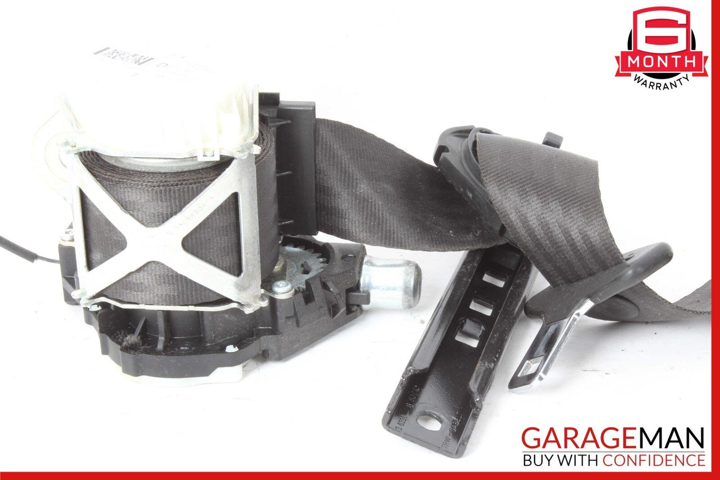 08-18 Maserati GranTurismo M145 Coupe Front Right Side Seat Belt Black OEM