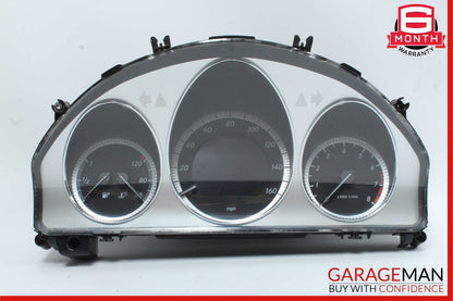 08-11 Mercedes W204 C300 C350 Speedometer Odometer Instrument Cluster Gauge OEM