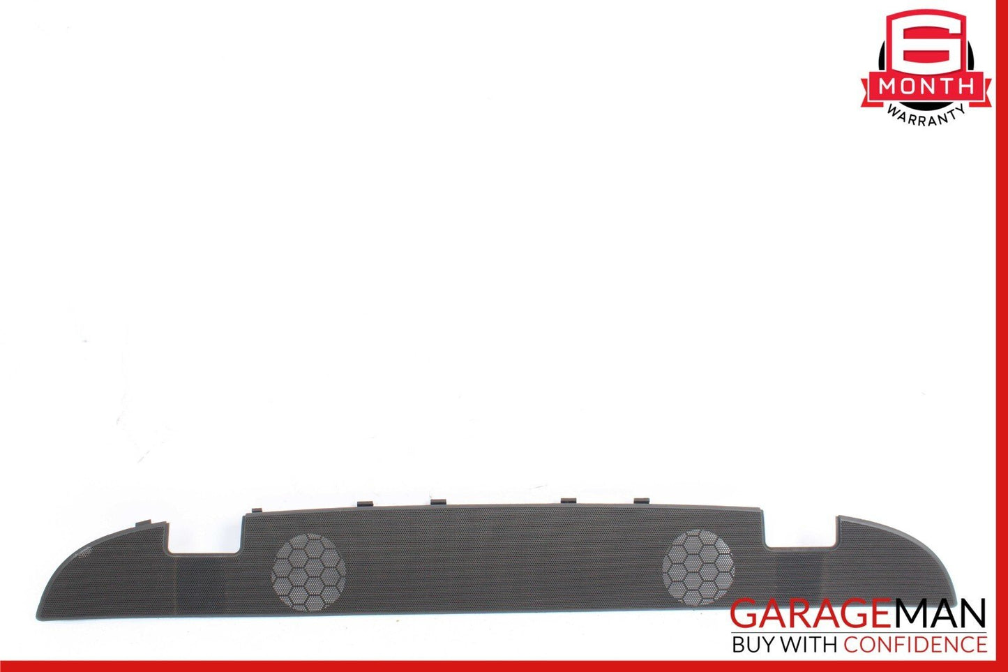 03-12 Mercedes R230 SL500 SL550 Rear Deck Speaker Cover Trim Panel Black OEM