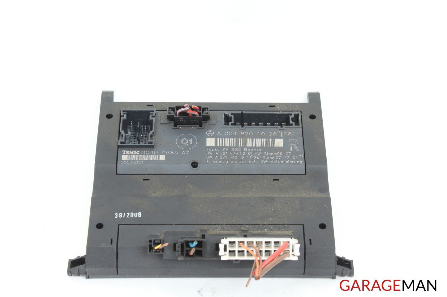 07-13 Mercedes W221 S550 Front Right Passenger Side Door Control Module A128 OEM