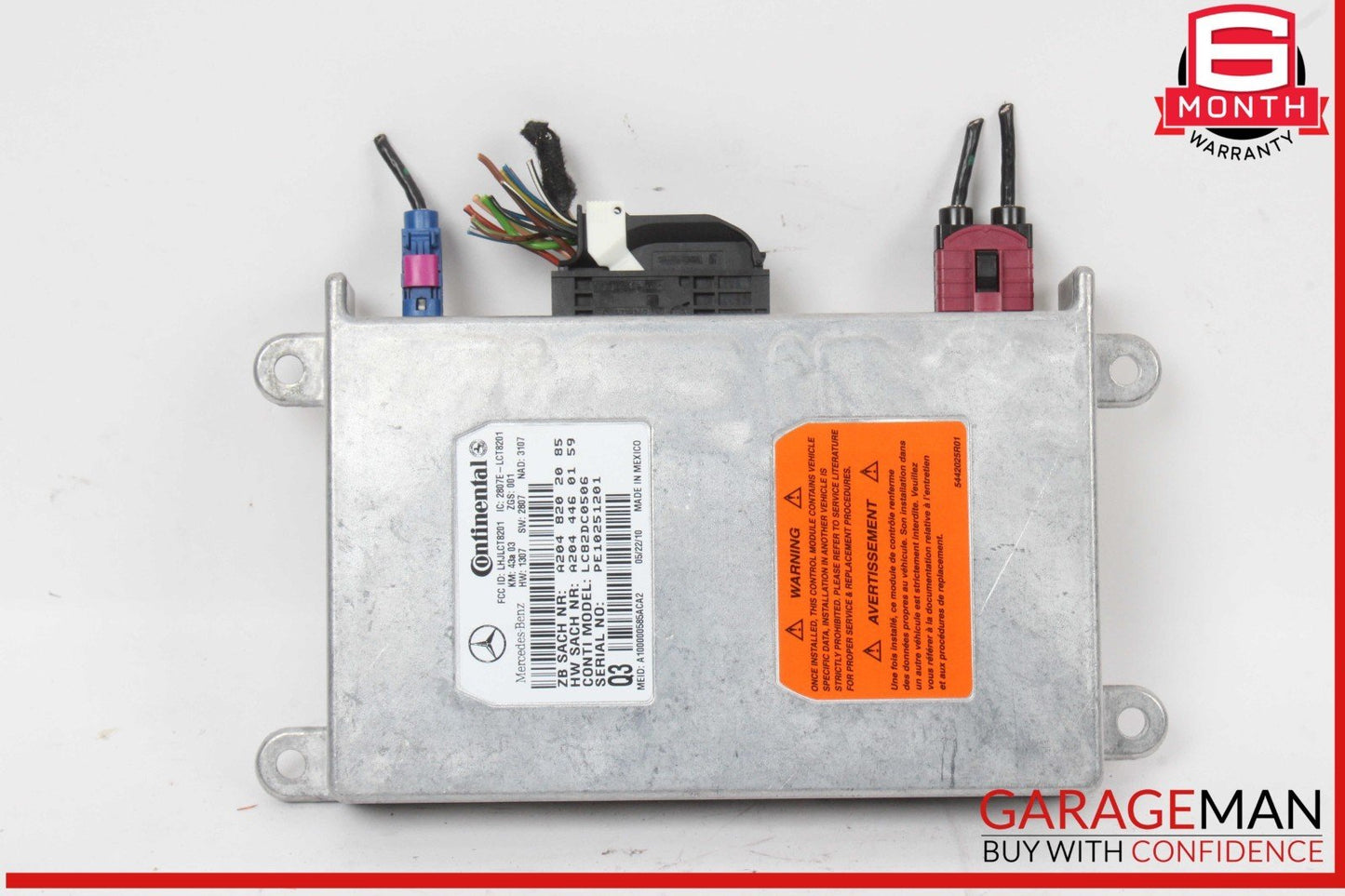 00-14 Mercedes W212 E350 S55 AMG Voice Communication Control Module Unit OEM