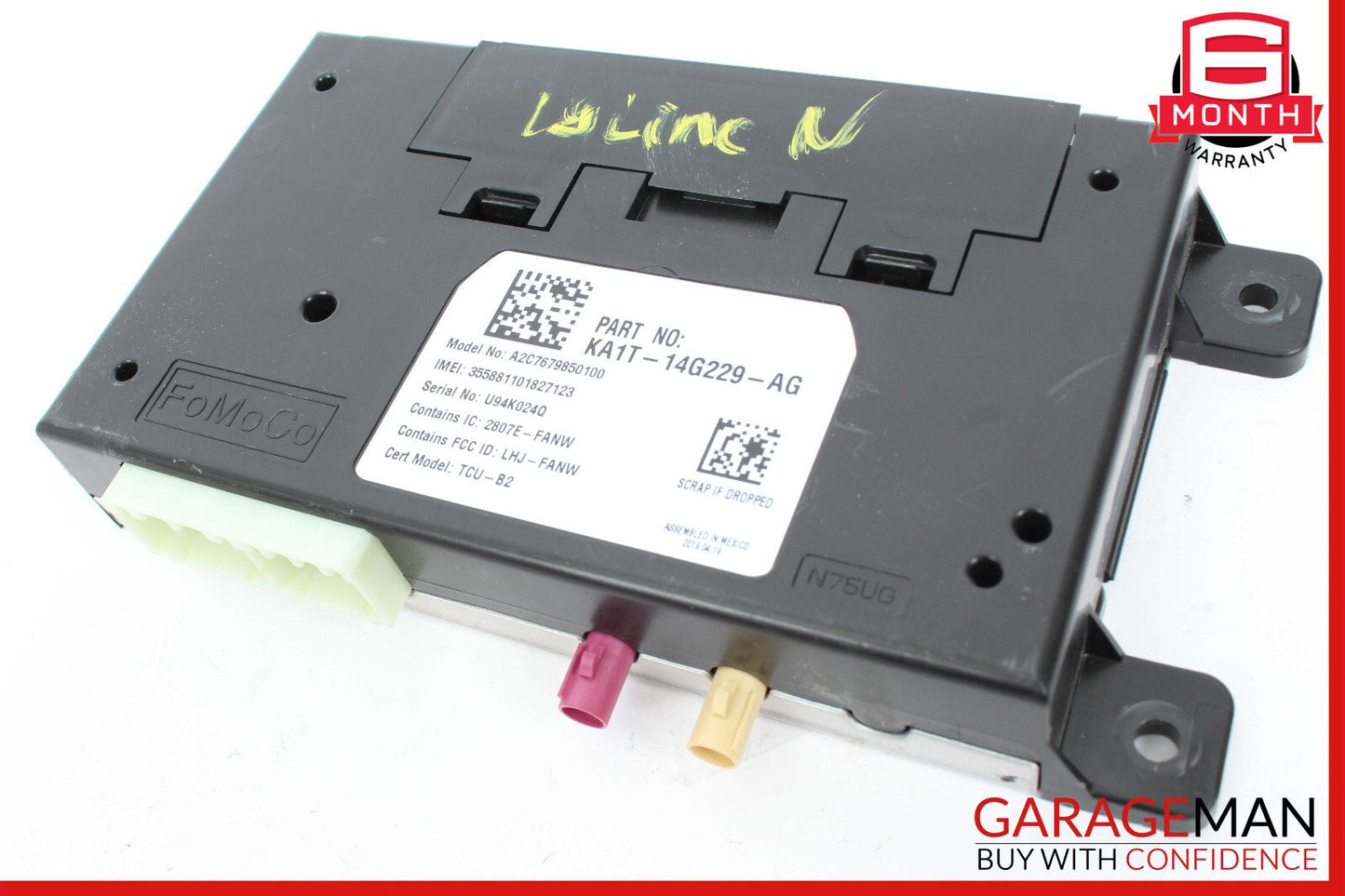 19-21 Lincoln Nautilus Telematics Control Module OEM