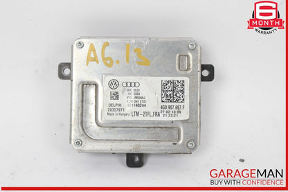 12-18 Audi A6 A7 Headlight Head Light Xenon Ballast Control Module Unit OEM