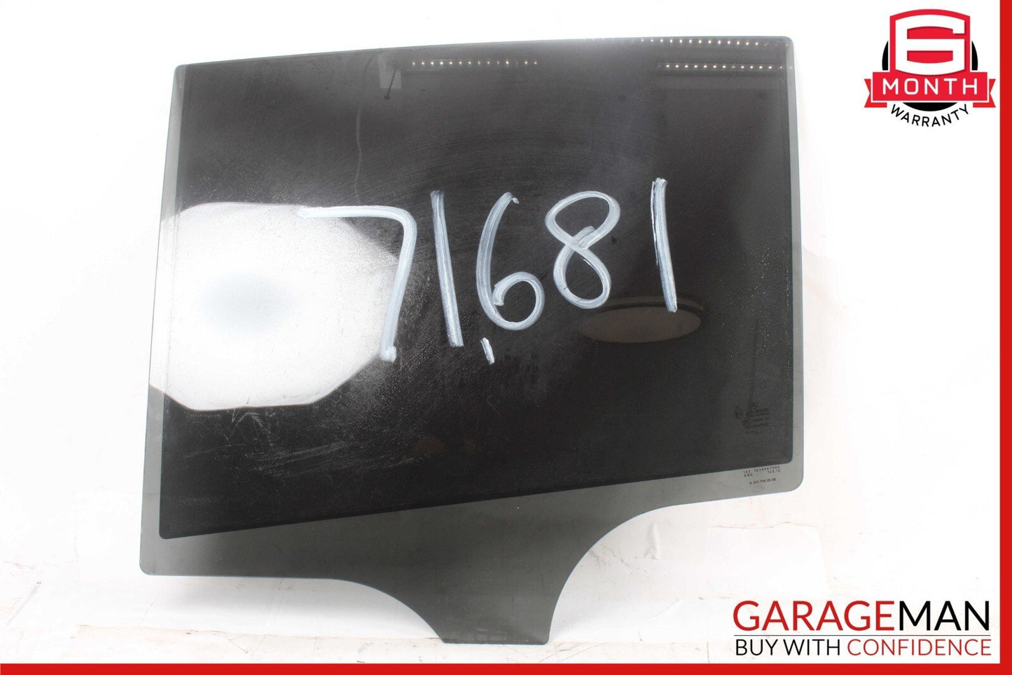 16-22 Mercedes X253 GLC300 GLC63 AMG Rear Left Driver Door Window Glass OEM