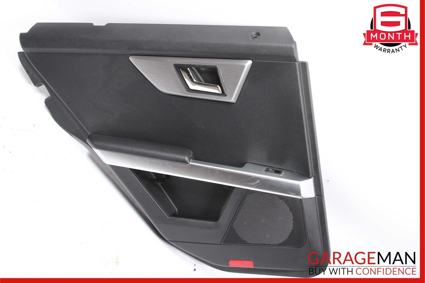 10-15 Mercedes X204 GLK350 GLK250 Rear Left Driver Interior Door Panel Black OEM