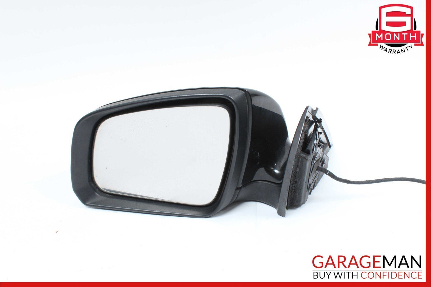 08-09 Mercedes W204 C300 Front Left Side Mirror Door Rear View Black OEM