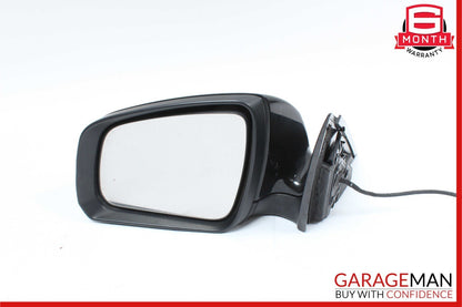 08-09 Mercedes W204 C300 Front Left Side Mirror Door Rear View Black OEM