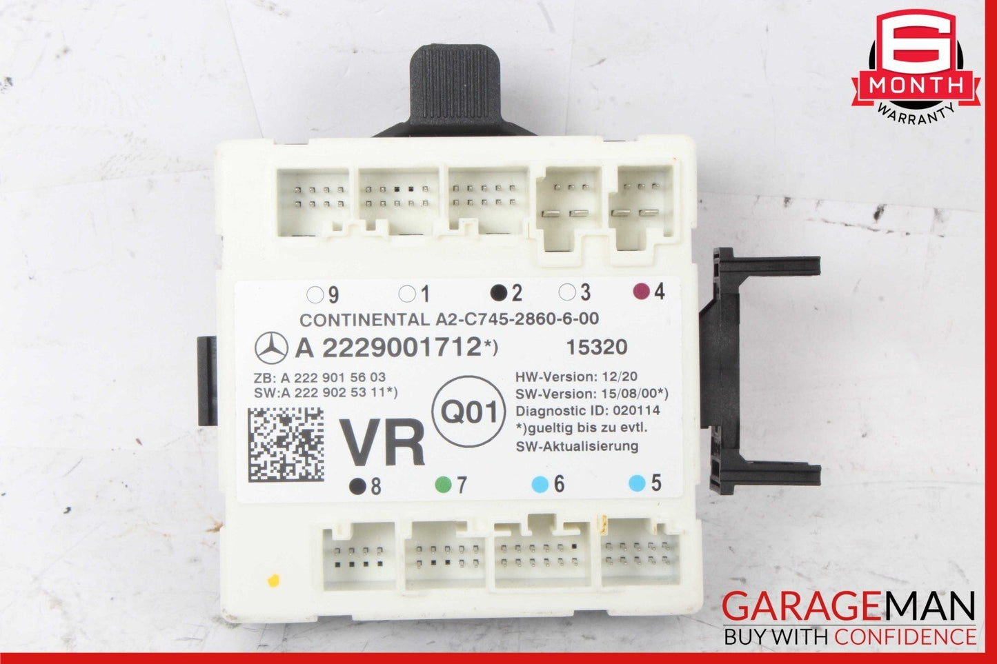 14-17 Mercedes W222 S550 S600 Sedan Front Right Side Door Control Module OEM