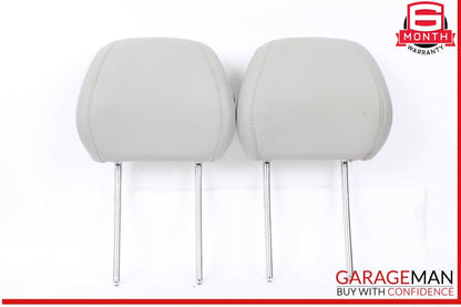 12-15 Mercedes X166 GL450 4MATIC Front Seat Headrest Head Rest Gray Set of 2 OEM