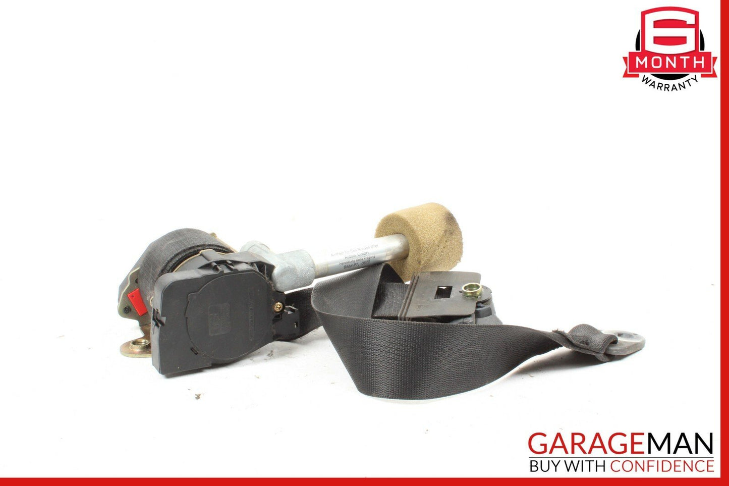 96-99 Mercedes W124 SLK230 Front Left Seat Belt Seatbelt Retractor Black OEM