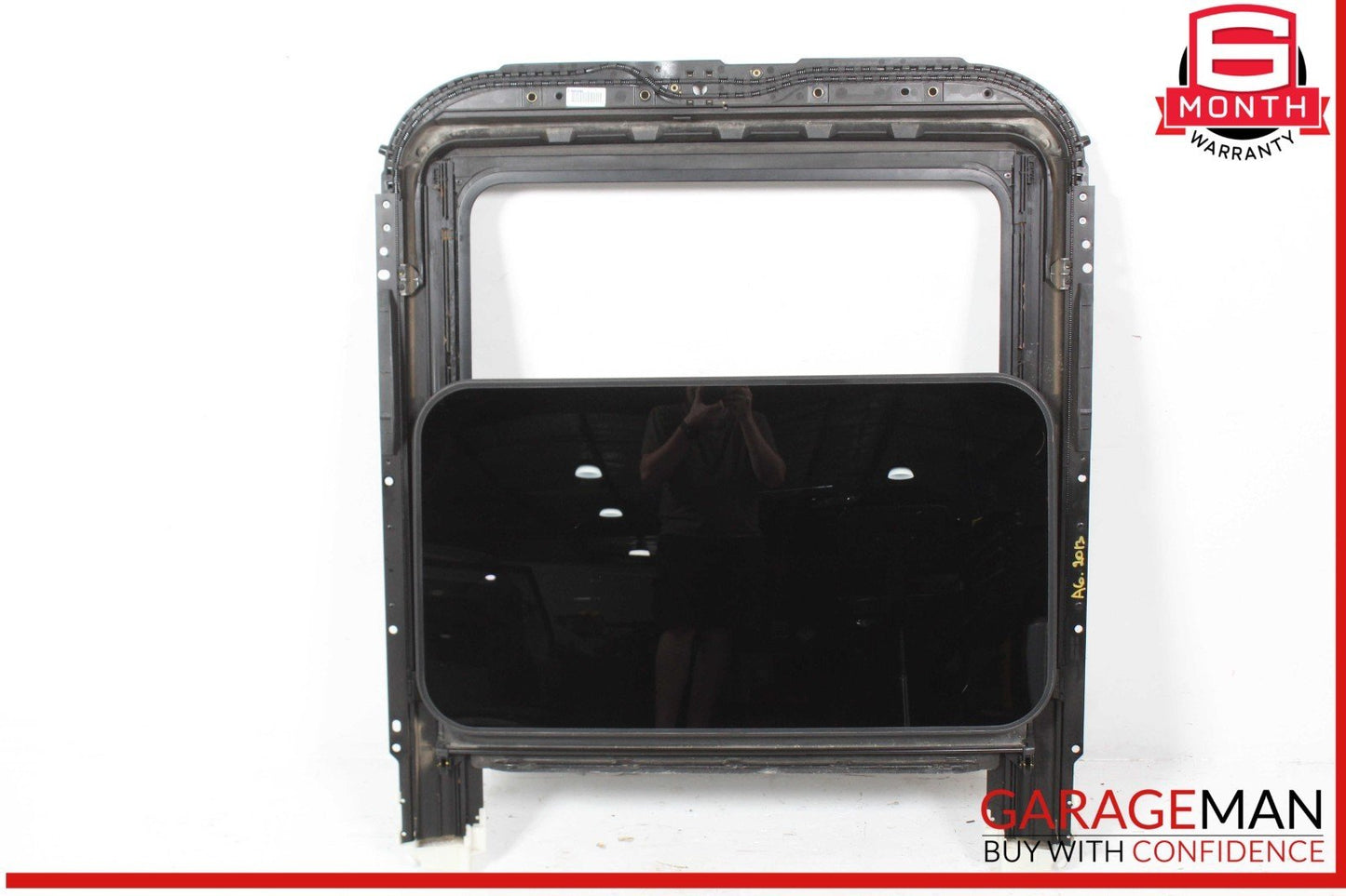 12-18 Audi A6 Panoramic Sunroof Window Glass Panel Shade Assembly OEM