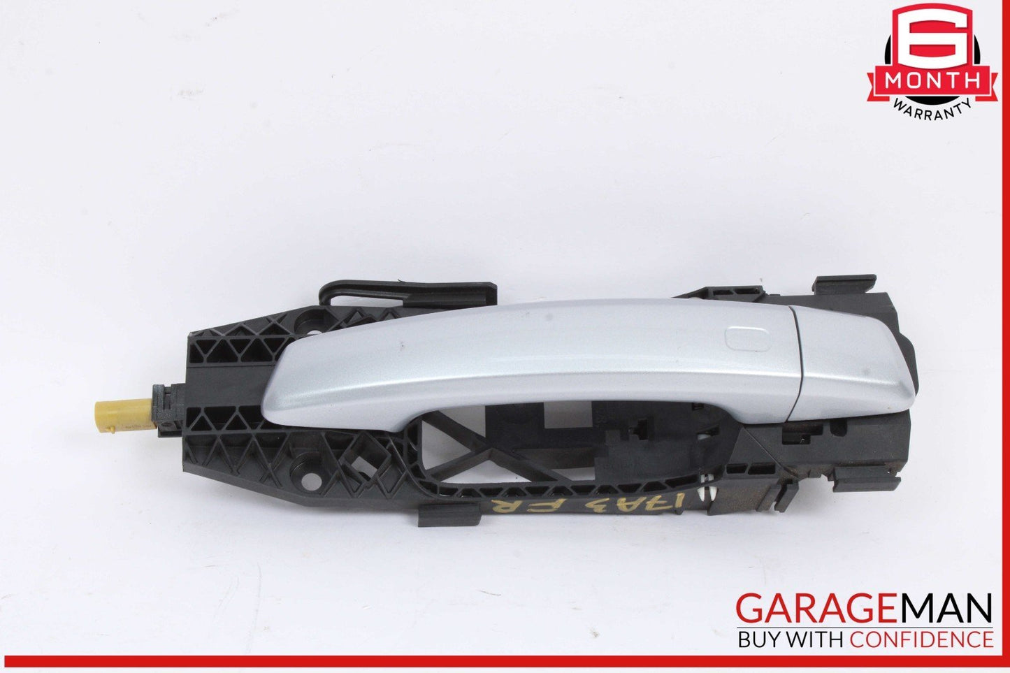 15-20 Audi A3 S3 RS3 Right Passenger Side Exterior Door Handle Silver OEM