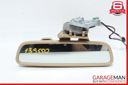 10-13 Mercedes S400 S550 CL550 Front Top Upper Interior Rear View Mirror Brown