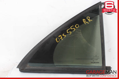 07-13 Mercedes W221 S550 S600 Rear Right Side Door Quarter Window Glass Tinted