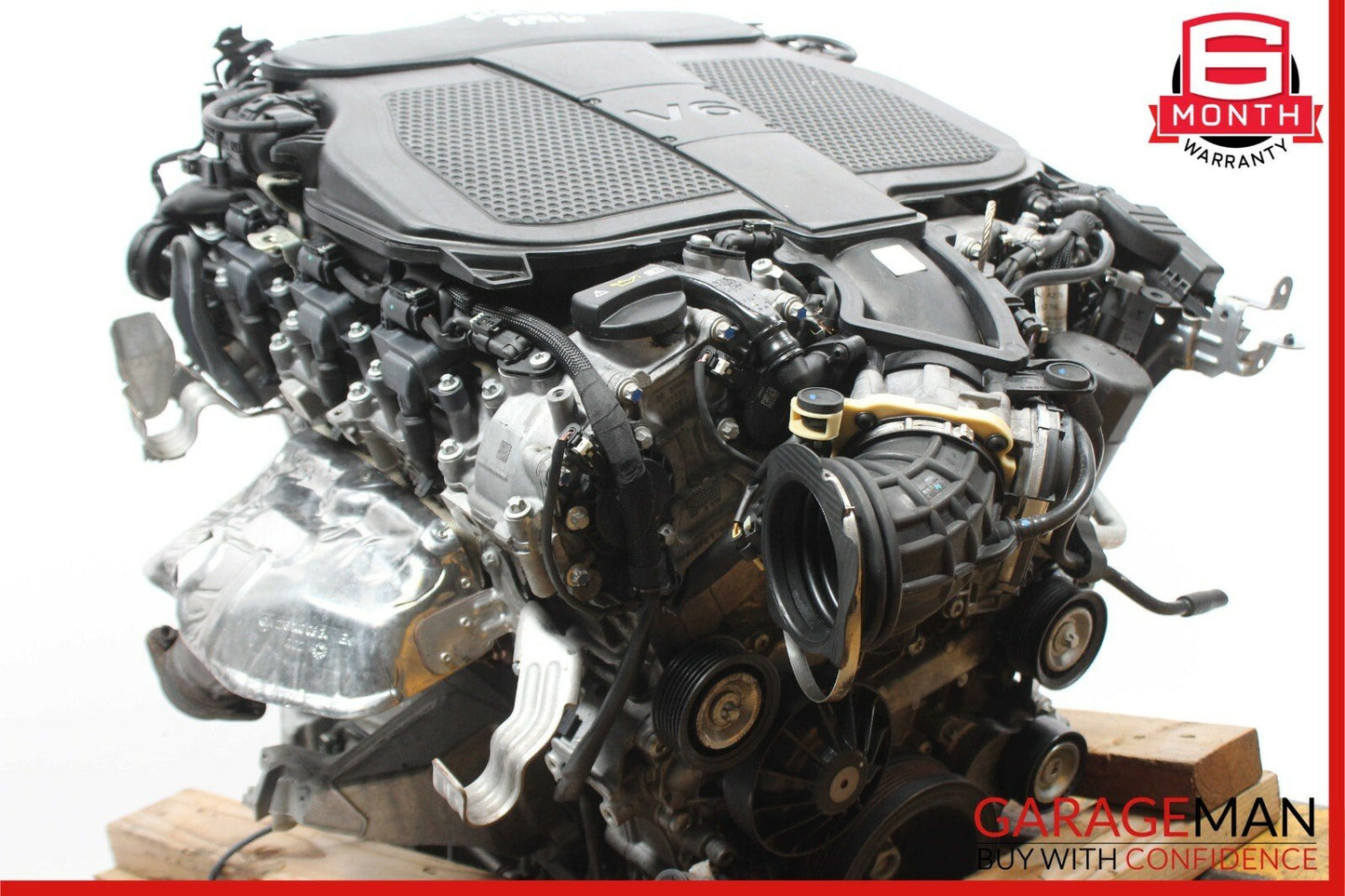 12-16 Mercedes E350 GLK350 C350 M276 V6 3.5L Complete Engine Assy RWD OEM 155k