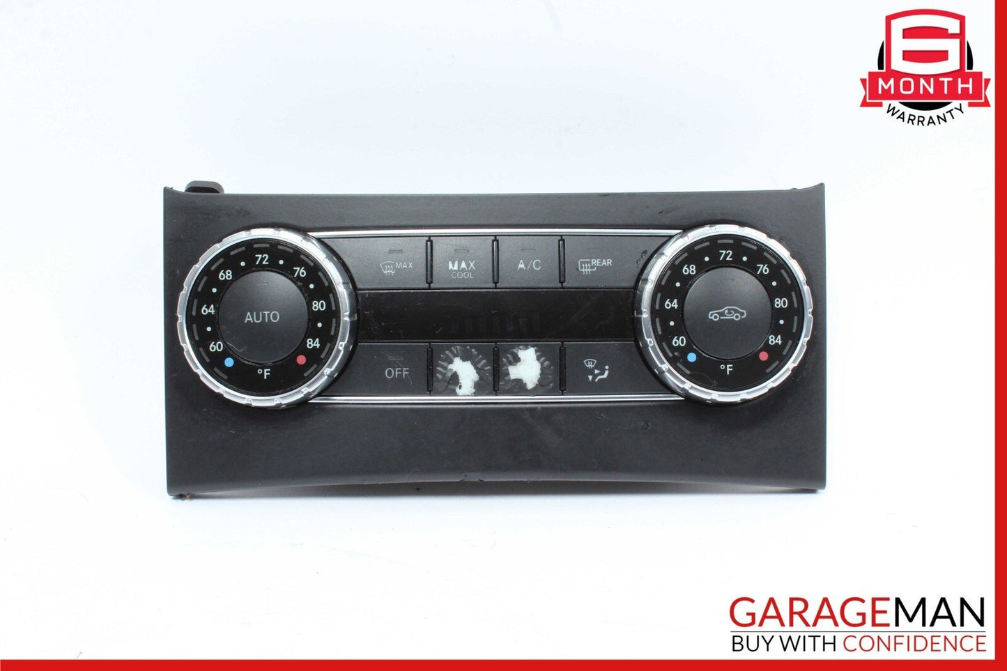 12-14 Mercedes W204 C250 AC A/C Climate Temperature Heater Switch Control Panel