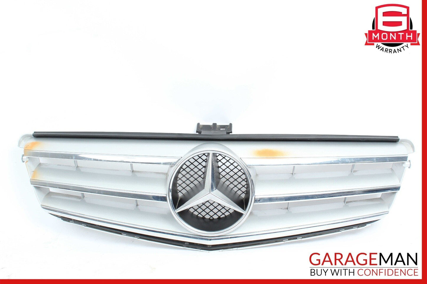 08-14 Mercedes W204 C250 C300 Radiator Center Grill Cover Mesh Panel OEM