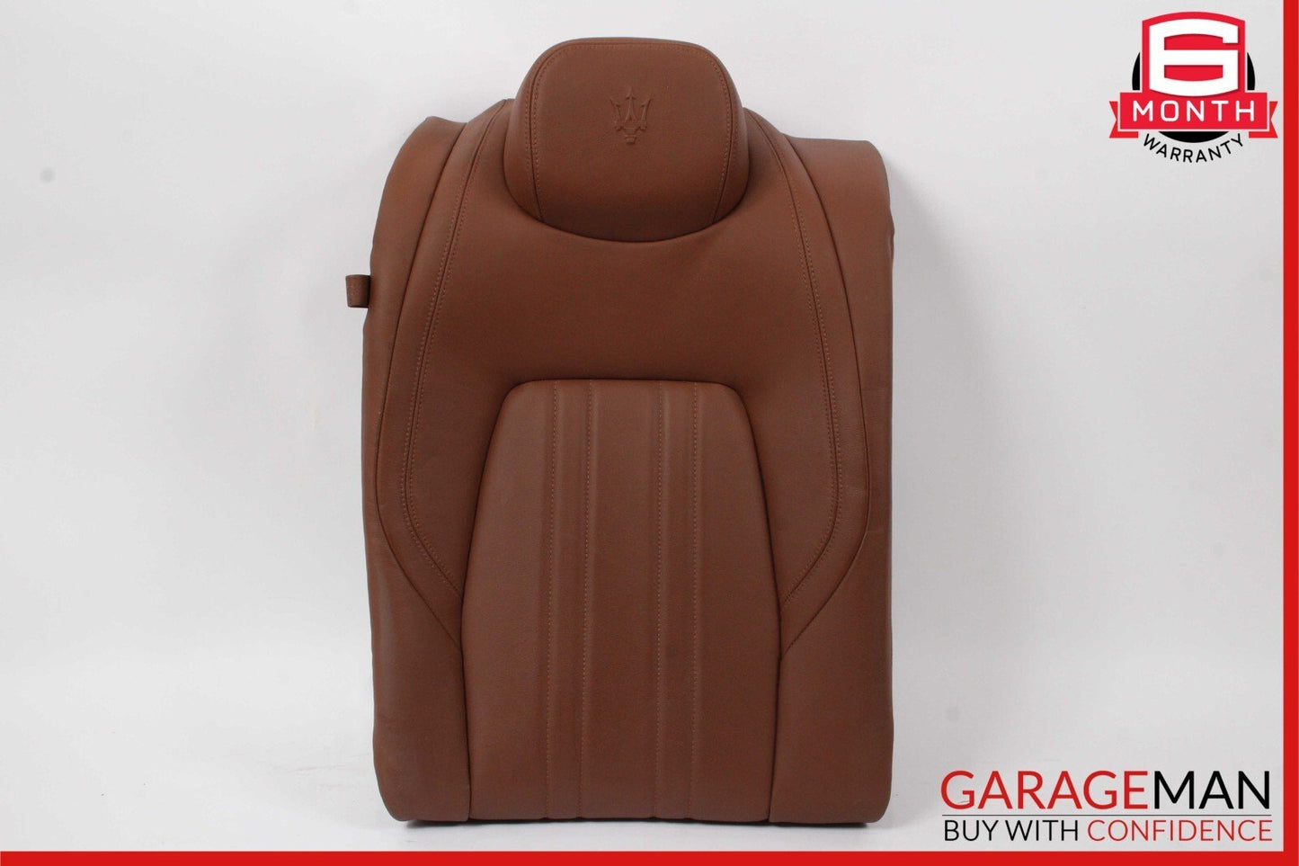 14-17 Maserati Ghibli M157 Rear Right Side Top Upper Seat Cushion Cover Brown