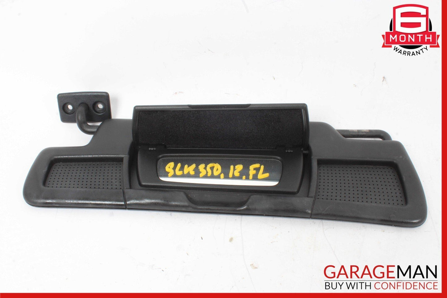 12-20 Mercedes R172 SLK250 Front Left Side Sun Visor Shade Sunvisor Cover OEM