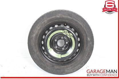 08-14 Mercedes W204 C250 C300 Emergency Spare Tire Donut Wheel Rim 125 90 16"